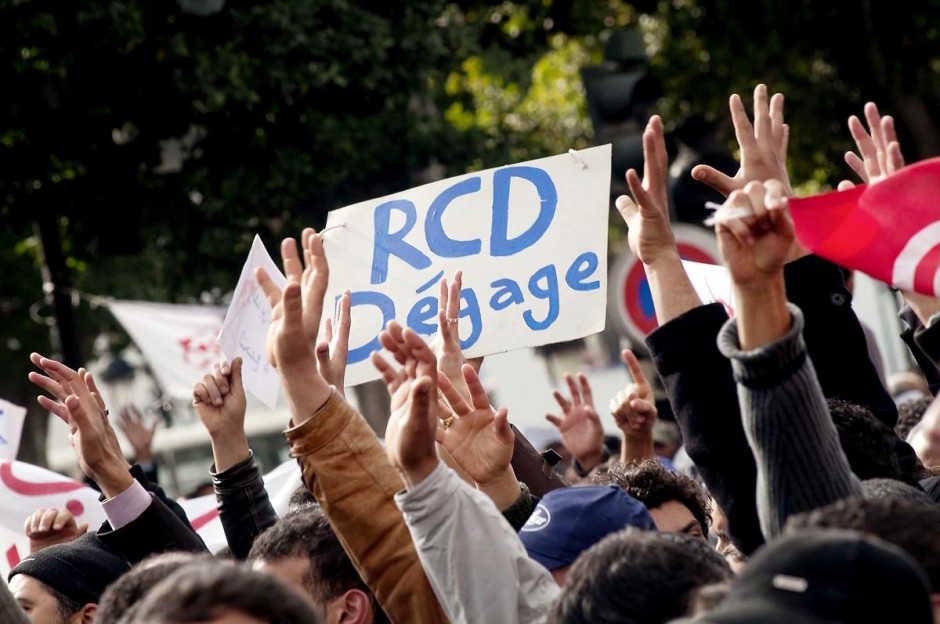 JournÃ©e du 19/01/2011 :; Manifestaition contre le RCD pour la dÃ©mission des ministres de l