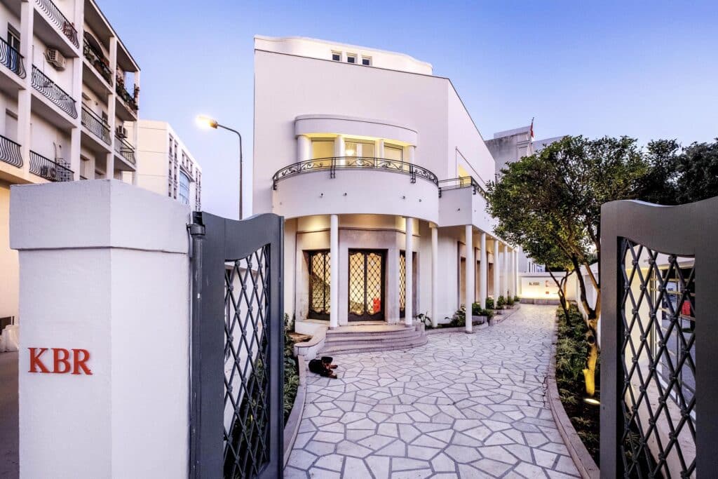 Show room KBR Poltrona Frau à Tunis