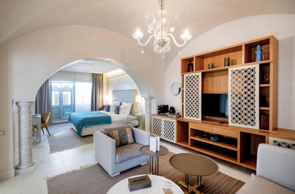 Hotel Dar El Djeld dasn la medina de Tunis
