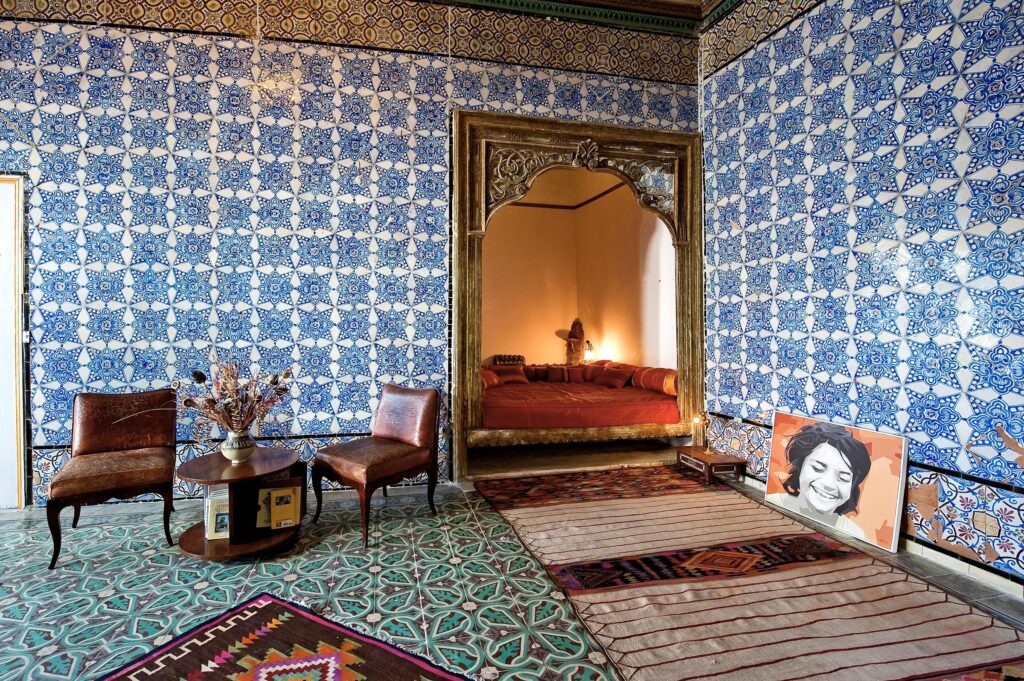 La Chambre Bleue B&B Bed and Breakfast dans la Maison de Marouane et Sondos Ben Milled dans la medina de Tunis