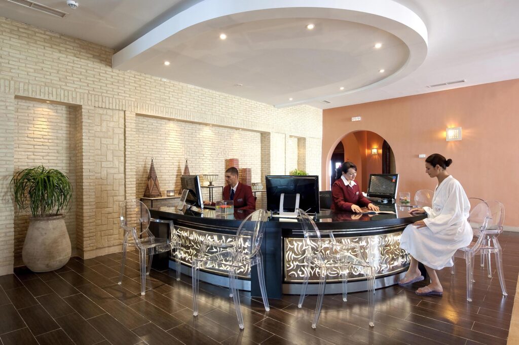 Centre de Thalassothérapie et Spa Télès au Royal Kenz Hôtel dans la zone touristique de Port El Kantaoui au nord de Sousse en Tunisie