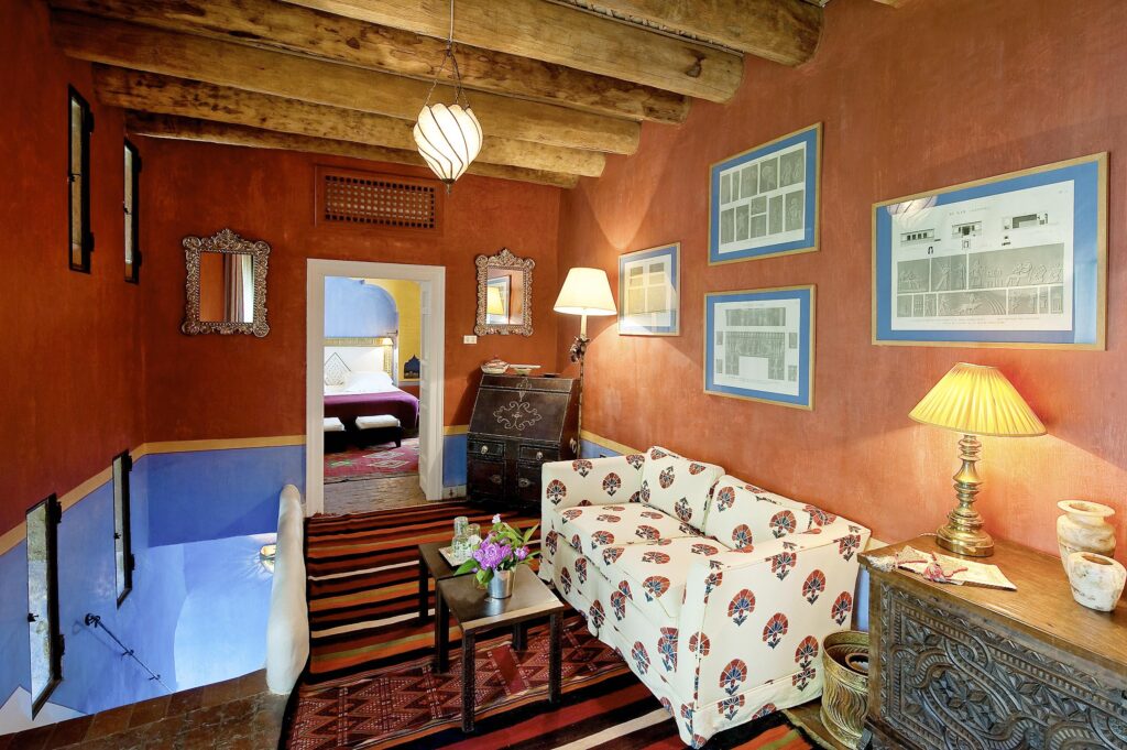 Appartement et chambre du Dar El Hadir de Antoine dans la medina de Tozeur