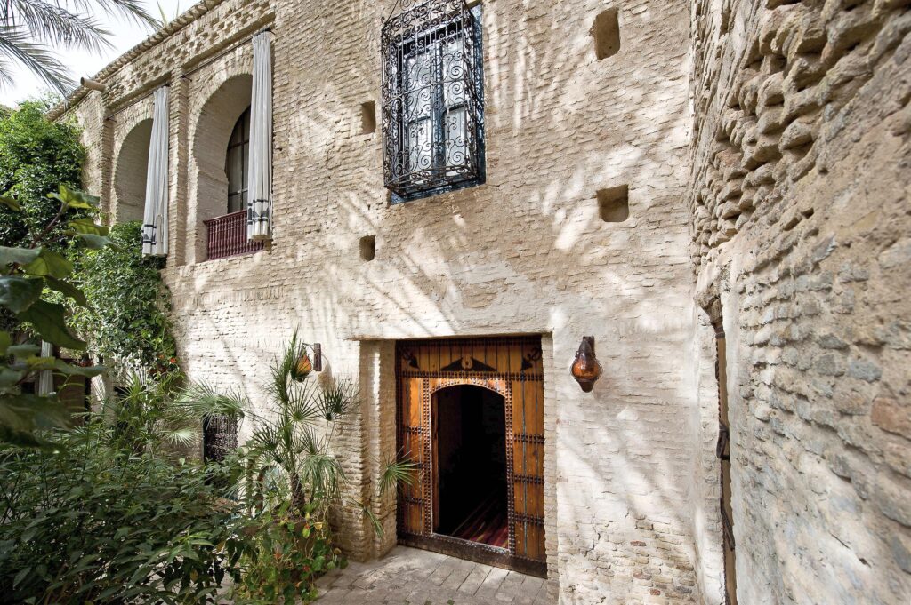 Patio jardin - Dar El Hadir de Antoine dans la medina de Tozeur