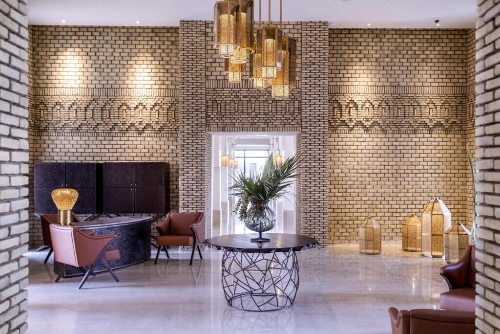 Reception Htel Residence Douz Tunisia