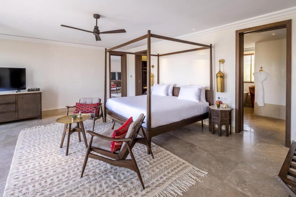 Villa luxe et salle de bains Hotel Résidence Douz