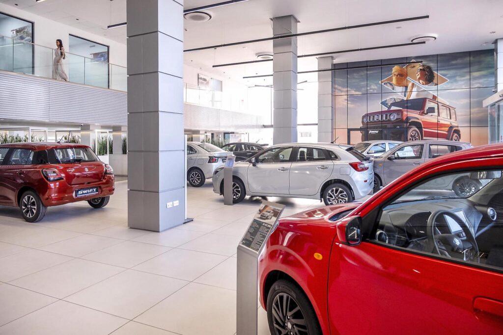 Showroom Suzuki Tunisie au Kram - Carpro - Groupe UTIC