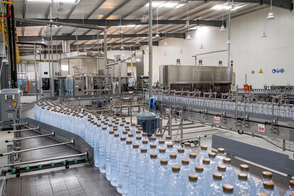 Usine de production et embouteillage eau Tijen